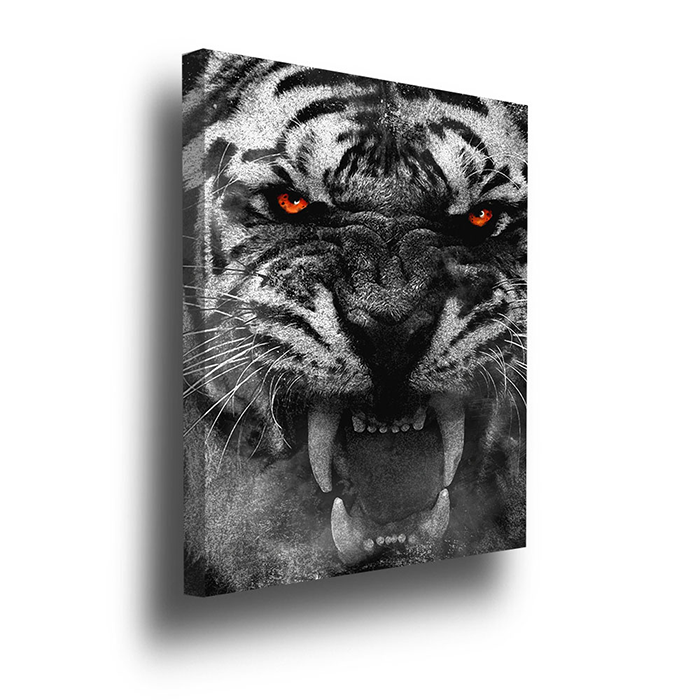 Window to the Soul – Fierce Tiger – Modern Prints