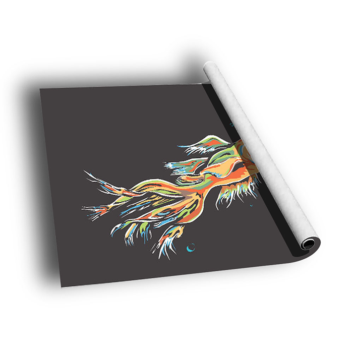 Golden Fish Ascent – Modern Prints