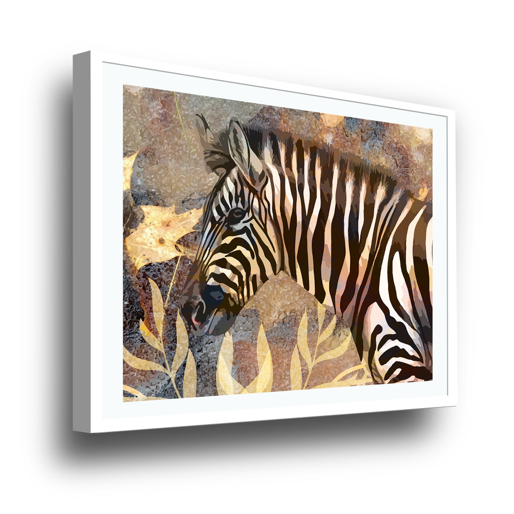 Banded Equus – Wall Art by Modern Prints - Modern Prints