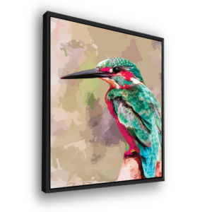 Shop wall art prints online - Green Kingfisher | Modern Prints