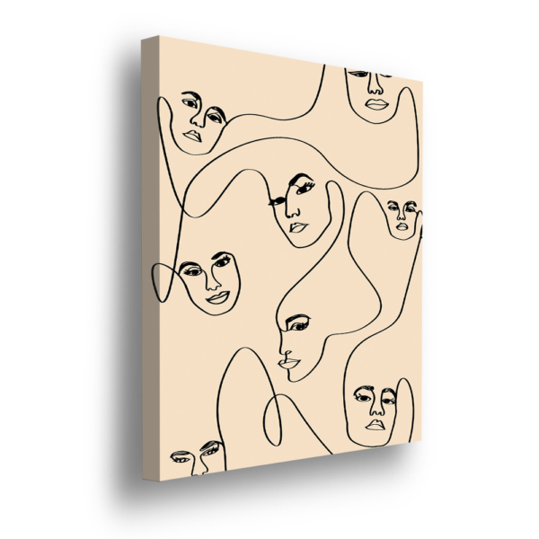 Many Faces – Wall Art by Modern Prints - Modern Prints