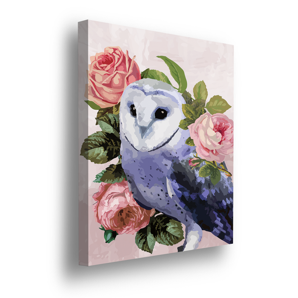 Owl Boquet – Wall Art by Modern Prints - Modern Prints