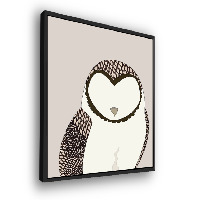 Candid Owl – Wall Art by Modern Prints - Modern Prints