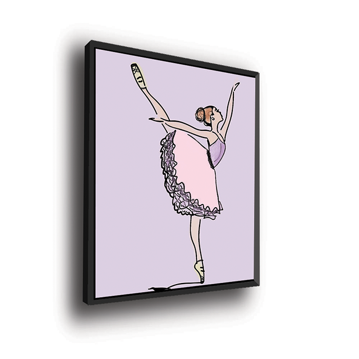 Princess Ballerina - Wall Art by Modern Prints