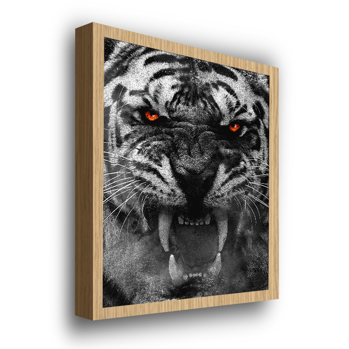 Window to the Soul – Fierce Tiger – Modern Prints
