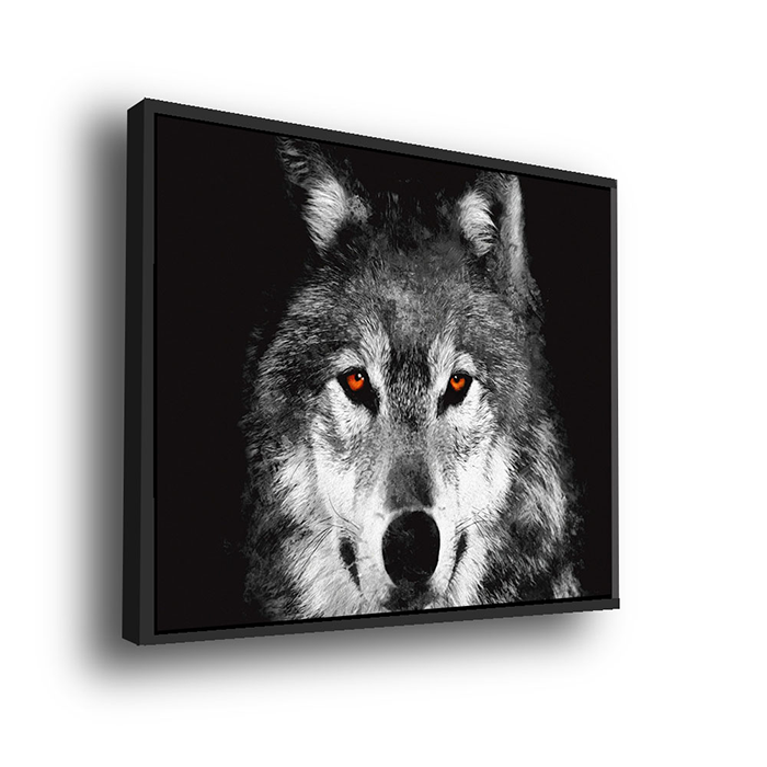 Window to the Soul - Wolf - Wall Art by Modern Prints