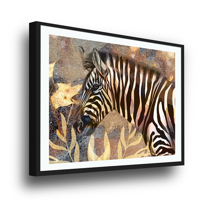Banded Equus - Wall Art by Modern Prints