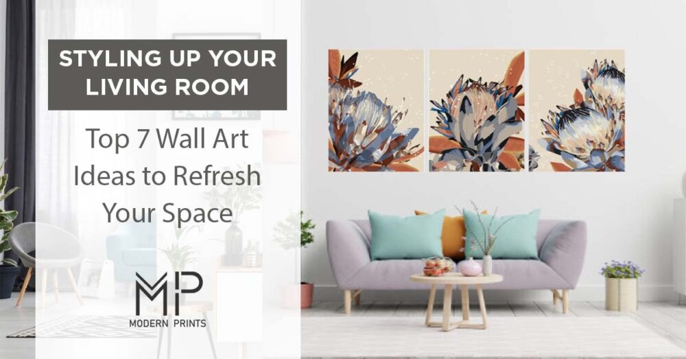 Styling up Your Living Room: Top 7 Wall Art Ideas to Refresh Your Space ...