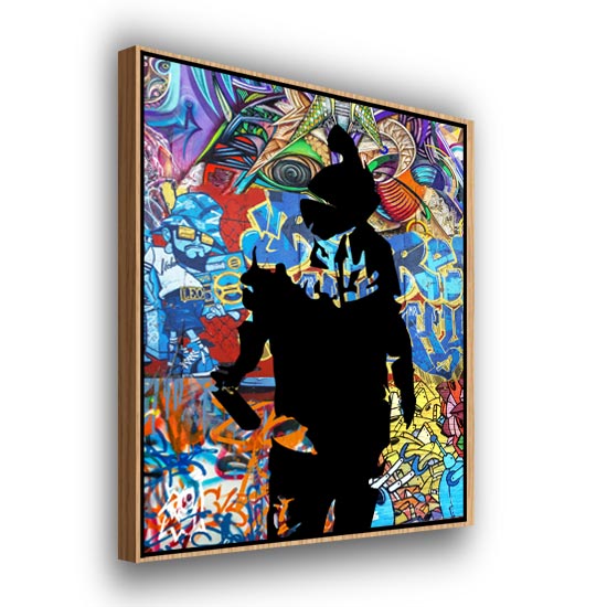 Graffiti Shadows - Modern Prints