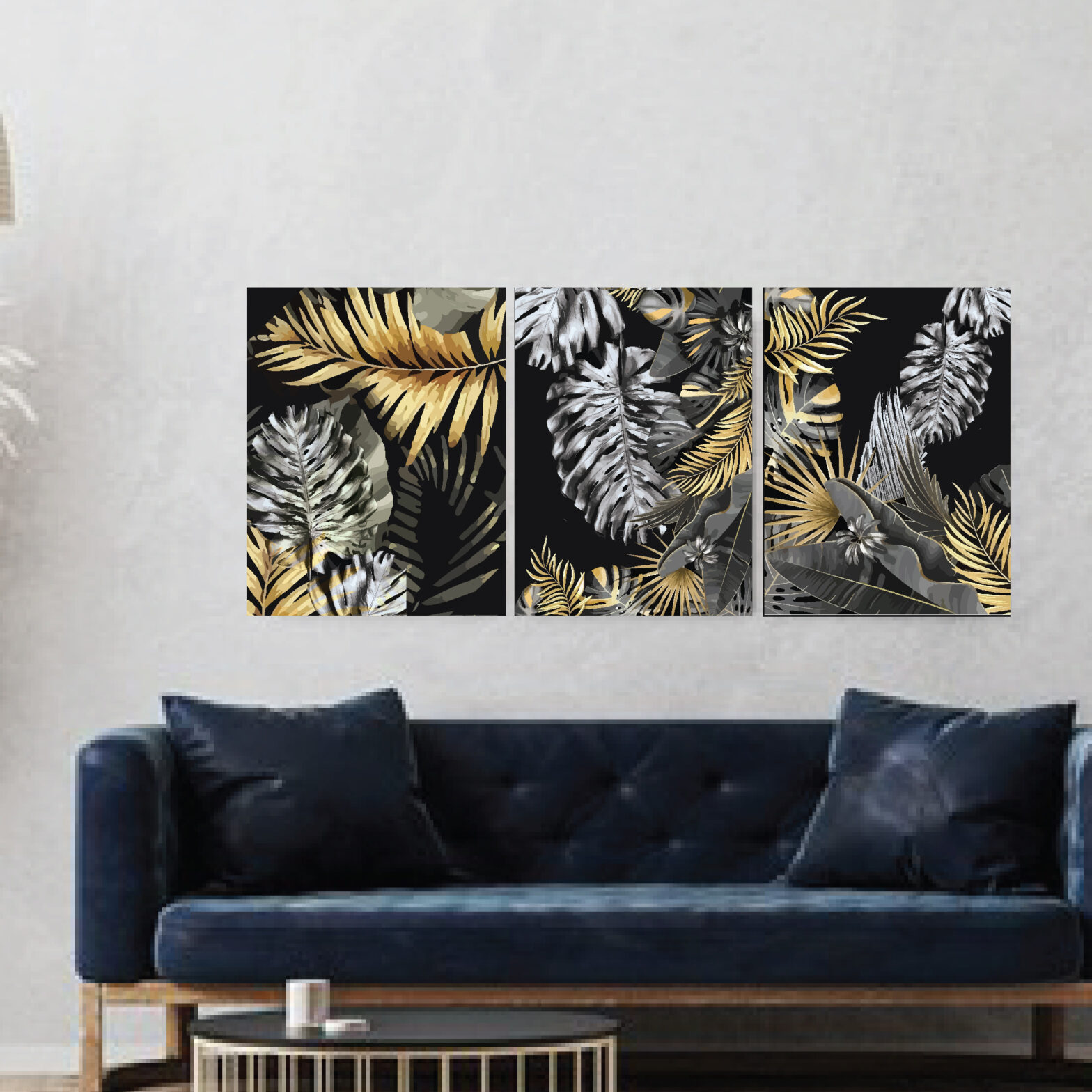 Metallic Jungle Set Of 3