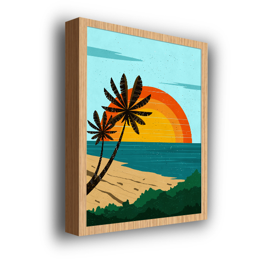 Hawaii Sunset - Wall Art by Modern Prints